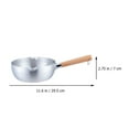 thumbnail image 4 of Stainless Steel Milk Pan Non-stick Milk Heating Pot Creative Sauce Pan Noodle Pot, 4 of 8