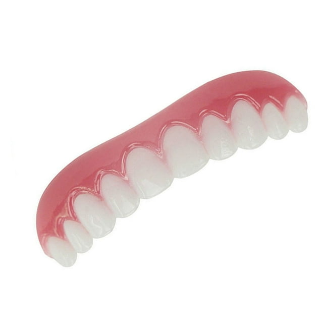 Comfort Fit Flex - Tono natural - Dientes de maquillaje con revestimiento superior