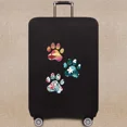 thumbnail image 1 of Travel Accessories Luggage Case Suitcase Dust Protective Cover 18-28 Inch Footprints Pattern Series Trolley Case Elastic Cover 8Footprints019 XL, 1 of 6