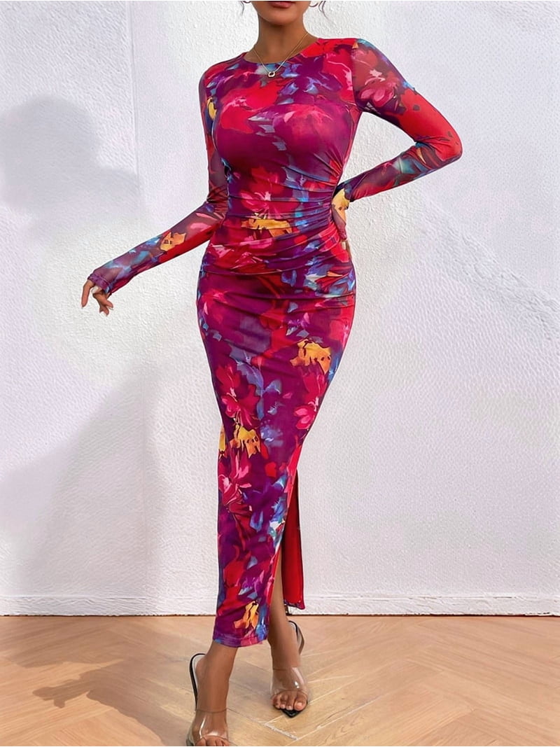 tight fitted dresses Prom 2026 - & Form-Fitting Styles Elevate your style with our elegant dress with cape HYPERFIRE Women's Sexy Long Sleeve
