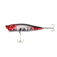thumbnail image 4 of Lot 5pcs Leurres de Pêche au Popper Appâts Crankbaits Bass S'Attaquer à Leurre de Poisson à Vairon, 4 of 7
