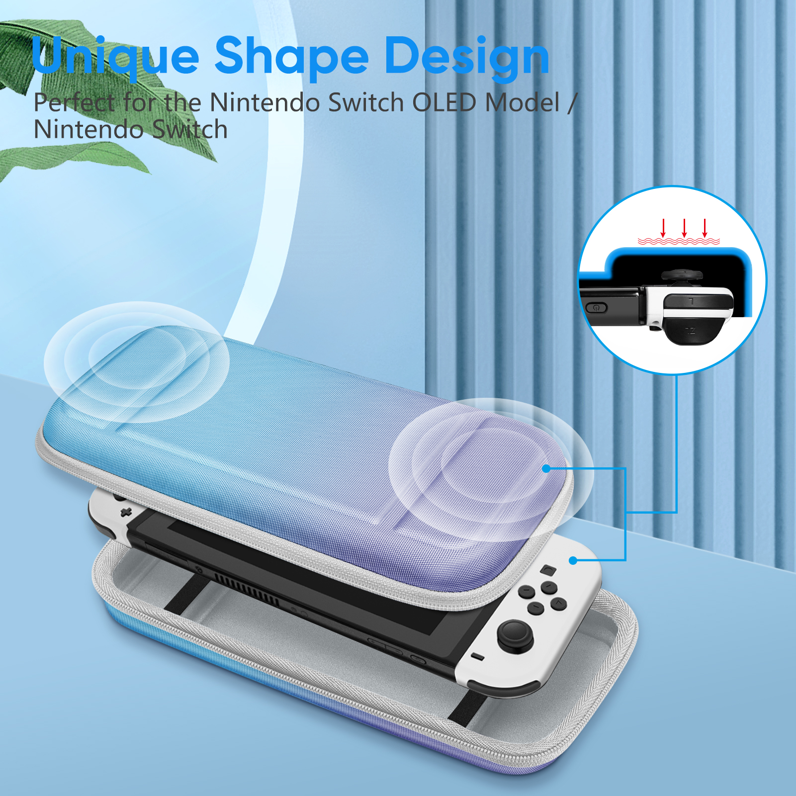 Fintie Nintendo Switch Carrying Case - Evening Ombre photo 4