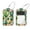 multicolored 3, variant on 2 Pcs Luggage Tags, Cactus Cacti Flower Pattern Privacy Cover ID Label with Stainless Steel Loop and Address Card for Travel Bag Suitcase