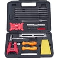 thumbnail image 1 of Oregon Chainsaw Chain Sharpening Kit with Hard Case - Contains Files, Handles, Depth Gauge, Stump Vise, Felling Wedge, and More Accessories, 1 of 7