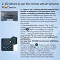 thumbnail image 5 of Insignia Voice Remote Replacement for Fire TV Edition Televisions (NS-RCFNA-21 Rev E), 5 of 5