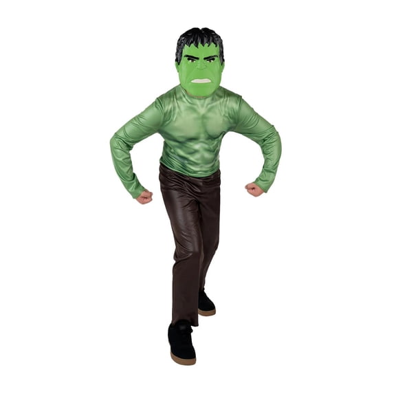 Jazwares Boys' Spider-Man 4: Brand New Day Hulk Jumpsuit Costume - Size 4-7 - Green