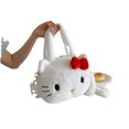 thumbnail image 5 of Nuevo y original bolso bandolera con forma de corazón y diseño de gato peludo de estilo japonés para chica, bonito bolso de mano con dibujos de Hello Kitty, 5 of 5
