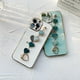 thumbnail image 4 of Funda Para Móvil Galvanizada Tpu Pintada Vivo V5 Plus Con Pulsera Corazón Verde Esmeralda, 4 of 4