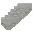 thumbnail image 2 of Stanfield’s Men’s Briefs, 6-pack (Grey, XL), 2 of 4