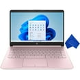 thumbnail image 1 of Remis à Neuf (Bon) HP Stream 14 HD Portable (Intel Celeron N4020, 4 Go RAM, 64 Go eMMC, Win 11 Mode S) - Rose (14-cf2112wm), 1 of 1