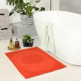 thumbnail image 3 of Unique Bargains Absorbent and Machine Washable Shower Bathroom Floor Towel Orange, 3 of 7