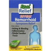 Homeolab Usa Real Relief Severe Hemorroid Tablets, 90 CT