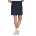 thumbnail image 2 of Hearts Of Palm Womens Petite Tech Stretch Pull On Skort With Elastic Waistband, 2 of 4