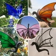 thumbnail image 2 of Dragon Ornament Resin Pendant Sun Catcher Garden Decoration Creative Life-like Decorations With Chain Ornaments, 2 of 5