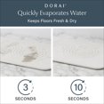 thumbnail image 2 of Dorai Home Alfombra De Baño De Piedra De 23,6 X 15,4 Pulgadas, Alfombrilla De Baño De Piedra De Diatomita Antideslizante De Secado Rápido Para Baño, Piedra Arenisca Zen, 2 of 5