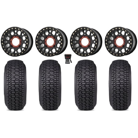 KS235 Grenade Beadlock 14 Wheels Bk 30 Regulator 2 Tires Kawasaki Mule Pro FXT KS235 Grenade Beadlock 14 Wheels Bk 30 Regulator 2 Tires Kawasaki Mule Pro FXT