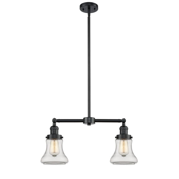Innovations 2-LT LED Bellmont 22" Chandelier - Oil Rubbed Bronze - 209-OB-G192-LED