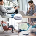 thumbnail image 3 of Lovote Donut Pillow Memory Foam Seat Cushion Hemorrhoid Tailbone Cushion Pain Relief， Gray, 3 of 5