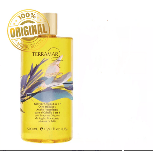 Aceite Para El Cabello Oleo 3 En 1 Terramar 500 Ml
