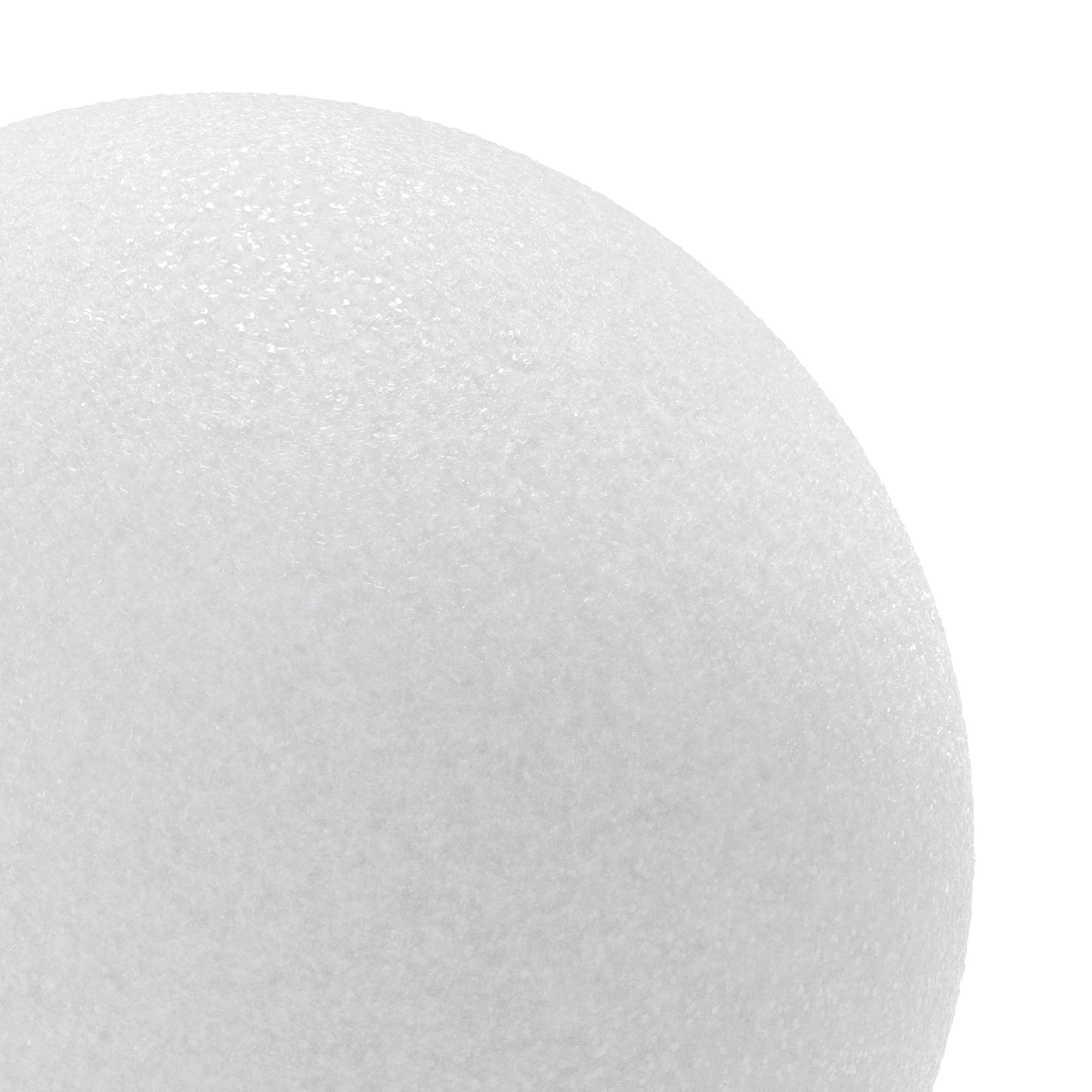 FloraCraft White Foam Ball, 7.6", 12 Pack
