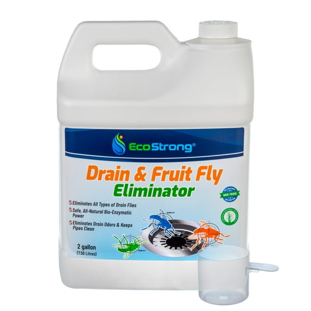 Fruit Fly Drain Treatment, Drain Fly Eliminator, Eliminates Gnats