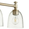 thumbnail image 2 of 5122-3-280-Quorum Lighting-Rossington - 3 Light Bath Vanity in style - 21.5 inches wide by 9 inches high-Aged Brass Finish-Clear Glass Color, 2 of 7