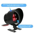 thumbnail image 3 of unbranded  Auto Replacement Water Temperature Gauges Car Voltage Meter Black, 3 of 8