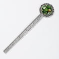 thumbnail image 2 of St. Patrick's Day Book Accessories: Vintage Silver Lace-Edged Bookmark - a Gift for Readers and Book Lovers, 2 of 5