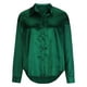 thumbnail image 5 of Camisas Para Mujer, de Gran Tamaño, A La Moda, Cuello Vuelto, Manga Larga, Color Sólido, Camiseta Informal, Camisetas Odeerbi  ODB130096, 5 of 9