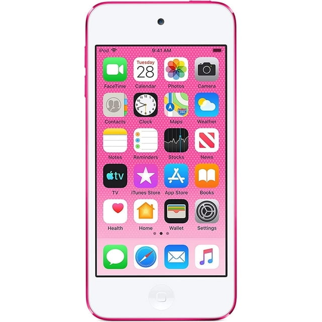 iPod touch (第6世代) 128GB ピンク Pre-Owned Apple iPod Touch 6th Generation 128GB Hot Pink, in Plain