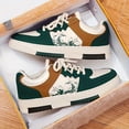 thumbnail image 1 of Zapatillas de skate de estilo urbano para hombre, cómodas, antideslizantes, informales, con cordones, ideales para actividades al aire libre., 1 of 5