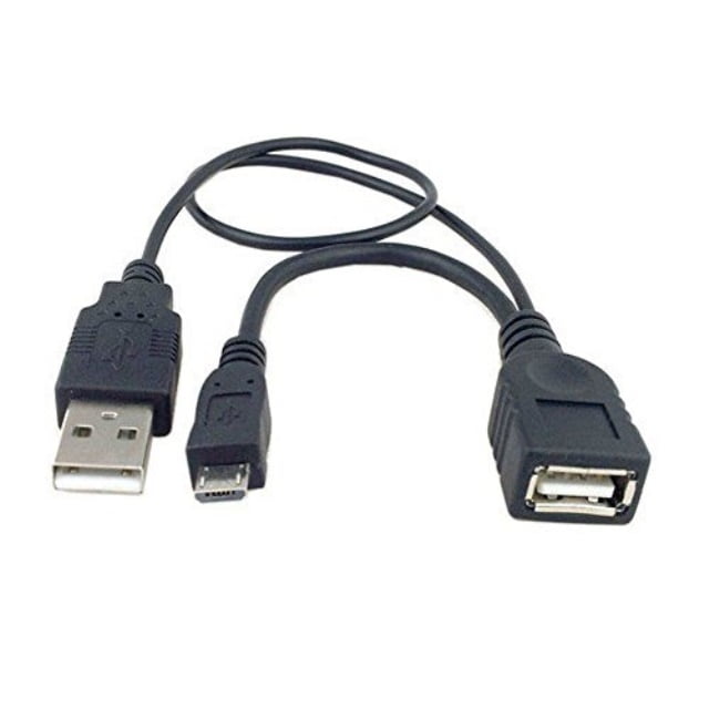 USB Power for Samsung S4 i9500 S3 i9300 i9220 i9250 Micro USB Host OTG Cable 