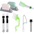 thumbnail image 1 of Compañero de limpieza definitivo, 8 piezas de herramientas diseñadas ergonómicamente, construcción duradera de plástico ABS y polipropileno, diseño multiusos para una limpieza eficaz de espacios, 1 of 1