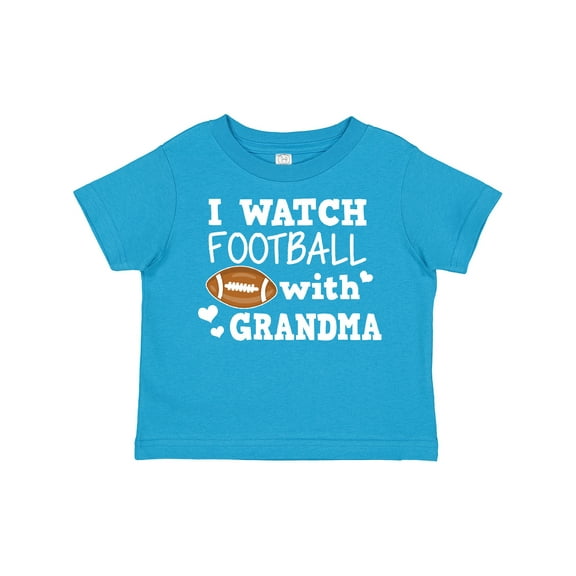 Inktastic I Watch Football with My Grandma Boys Toddler T-Shirt