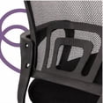 thumbnail image 3 of Silla De Oficina Ejecutiva | Silla Escritorio Ergonómica Giratoria con Ajustable Reclinable | Silla Gamer para Computadora y Oficina | Soporte Lumbar y Respaldo y Altura del Asiento | Negro, 3 of 4