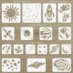 thumbnail image 2 of juego de 17 plantillas de planetas del universo espacial de 11,8 a 5,9 pulgadas, reutilizables, con diseño de cohete, galaxia, sol, nave espacial, estrella, cuerpo celeste, arte de pared, plantillas, 2 of 7