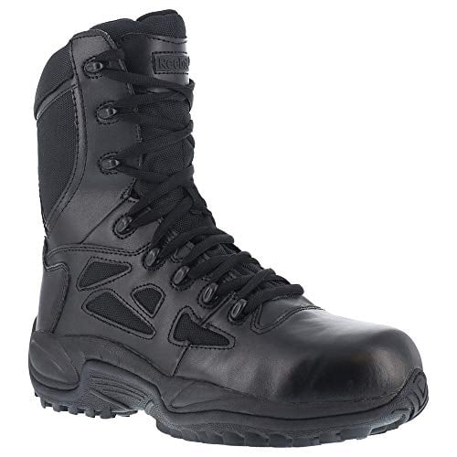 Reebok Women's 8" Side-Zip Rapid Response Tactical Boot Round Toe - Rb888