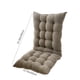 thumbnail image 3 of Cojín de sillón alto 40x95cm - Cojín impermeable para mecedores y sillas de patio con correas, diseño plegable, tela de poliéster - gris/beige/caqui, 3 of 6
