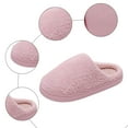 thumbnail image 5 of Gubotare Women Slippers for Home Women's House Slippers Slip-On Anti-Skid Flower Indoor Casual Shoes Snow Slipper Size 7 (Pink,7), 5 of 7