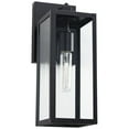 thumbnail image 2 of John Timberland Titan Modern Outdoor Wall Light Fixture Mystic Black Dusk to Dawn 14" Clear Glass for Post Exterior Barn Deck House Porch Yard Patio, 2 of 8