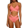 thumbnail image 6 of Vividxx Womens Bikini Sets Two Piece High Waisted Bikini Push Up Swimsuit Wrap Bathing Suit Summer Comfortable Vacation Beachwear, 6 of 8