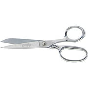 Angle View: Gingher Knife Edge 6" Straight Trimmer Scissors with Molded Nylon Sheath
