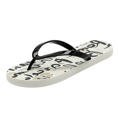 

Cathalem Women Clip Toe Sandals Jelly Beach Flip Flops Female Students Korean Fashion Wear Summer Flat Sandals Black 40