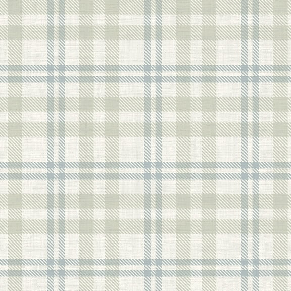 Arthouse Corrine Neutral Countryside Check Wallpaper