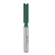 thumbnail image 1 of Fresa de router 2 flautas rectas de carburo para herramientas de fresado de carpintería verde, 1/4 x 1/4 pulgadas 1, 1 of 3