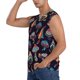 thumbnail image 3 of Balery Mushroom Doodle Camisetas sin mangas para hombre, absorbe la humedad y protege contra el mal olor.-Medium, 3 of 7