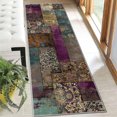thumbnail image 5 of 2x6 FT Kitchen Runner Rugs Non Skid Washable, Faux Wool Rug Runners for Hallways Bathroom Carpet Runner, Soft Indoor Modern Floor Rug for Entryway Laundry Room, 5 of 11