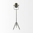 thumbnail image 2 of Mercana Debdou (61"H) Gold Metal Adjustable Cinema-Style Floor Lamp, 2 of 7