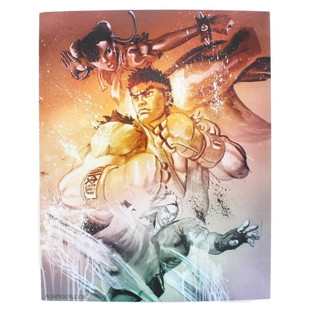 Street Fighter V Versus Limited Edition 8x10 Inch Art Print by Rob Prior