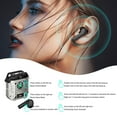 thumbnail image 4 of Ganfancp Auriculares Inalámbricos Bluetooth,Auriculares con Sonido Bluetooth 5.3,Auriculares para Juegos de Estilo Futurista Ofertas Del Día 1X Unidad Principal 1X Manual 1X Cable de Datos, 4 of 5